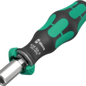 Wera 05051492001 838 RA S Bits-Handhalter mit Ratschenfunktion, 1/4", 1/4" x 102 mm