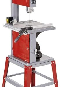 Einhell Bandsäge TC-SB 305 U (750W, 370-800 m/min Sägebandgeschw., 170mm Schnitth., neigbarer Sägetisch, Parallel- und Winkelanschlag, Untergestell)