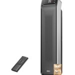 Dreo Heizlüfter Energiesparend Leise, 25 Zoll Keramik Heizung Elektrisch mit Fernbedienung und Thermostat, 2000W Elektroheizung, 3 Modus, 12-Std-Timer, Überhitzungs-Kippschutz, Solaris Max