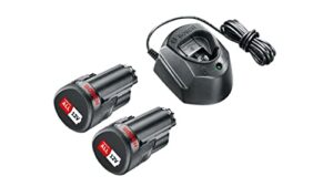Bosch Akku Starter-Set 12V (2x 1,5 Ah Akku + Ladegerät GAL 1210 CV)