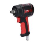 KS Tools Hochleistungs Schlagschrauber Druckluft miniDEVIL 1/2" 515.1315 I 3-fache Drehmomentvorwahl 210, 503, 755 Nm mit max. Löse-Drehmoment 1084 Nm I Zum Anziehen & Lösen von Schrauben