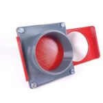 GENERISCH Absperrschieber Absauganlage | 110mm Durchmesser | BlastGate DN110 mit manuellem Sperrschieber für Absaugung Werkstatt | aus robustem PLA