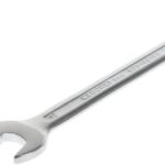 GEDORE red Ring-Maulschlüssel, SW 15 mm, Matt-satinierte Oberfläche, Chrom-Vanadium-Stahl, Silber