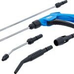 BGS 7177 | Druckluft-Ausblaspistolen-Satz | mit 5 Aufsätzen