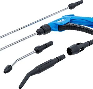 BGS 7177 | Druckluft-Ausblaspistolen-Satz | mit 5 Aufsätzen