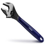 DISEN 300mm Schraubenschlüssel, Max. 40mm Maulweite Verstellbarer Rollgabelschlüssel Einmaulschlüssel aus Chrom-Vanadium Stahl