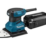 MAKITA BO4565K SCHWINGSCHLEIFER 200 W, Schwarz, Blau