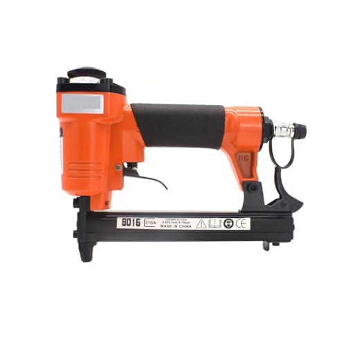 DIKAMAN Nagelpistole, Nagelgerät, FS8016 Pneumatischer Hefter, Feine Heftpistole for Möbel, Holz, Pneumatischer Hefter, Möbel, Pneumatische Heftpistolen Für Heimwerker & Holzbearbeitung