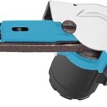 HAZET Schleifmaschine 9033N-4 | Bandschleifer, stufenlose Drehzahl-Regulierung, für Schleifbänder 10 x 330 mm, mit Arretierung für schnellen Schleifbandwechsel | handliches Gerät zum schleifen