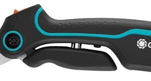 Gardena AssistCut: Akkubetriebene Gartenschere mit einem Schneid-Durchmesser von 25 mm, für einfaches und müheloses Schneiden von Zweigen, Jungen Trieben und Blumen, mit USB-C Ladekabel (12222-20)