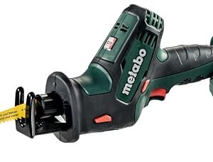 Metabo Akku-Säbelsäge SSE 18 LTX Compact – 602266890 – 18 V – Leicht, extrem handlich und ideal für schwer zugängliche Stellen – Ohne Akku und Ladegerät