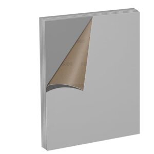 MOGRQAP 5000 Körnung Schleifpapier Set, 6 Stück 23 x 28cm Wasserfestes Schleifpapier für Autos Metalle Wände Holz Möbel, Nass und Trocken Polieren Sandpaper