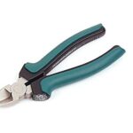 Brüder Mannesmann Seitenschneider, 6 Zoll (160 mm) - ergonomische Schneidezange aus hochwertigem Werkzeugstahl - geeignet zum Schneiden von Draht, Kabel und dünnem Kunststoff | M10956