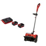 Einhell Akku-Schneefräse GE-ST 36/40 Li E Power X-Change (Li-Ion, 36 V, Arbeitsbreite 40 cm, max. Schneehöhe 20 cm, inkl. Akku und Ladegerät)
