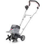 IKRA 36V Akku Bodenhacke Motorhacke IB-TC 36, zwei Arbeitsbreiten 18-30 cm, kompatibel mit Bosch