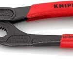 KNIPEX Cobra Hightech-Wasserpumpenzange mit rutschhemmendem Kunststoff überzogen 180 mm, 87 01 180