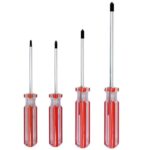 Fixinus 4 Stück Triwing-Schraubendreher-Set, Magnetische Y Schraubendreher-Bits Y0(3.0mm) Y1(4.0mm) Y2(5.0mm) Y3(6.0mm) Tri wings Schraubendreher-Reparaturwerkzeug