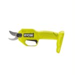 RYOBI 18 V ONE+ Akku-Gartenschere RY18SCA-0 (25 mm Schnittkapazität, 2,5 Sekunden für einen Schnittvorgang, SK5-Stahlklingen, ohne Akku und Ladegerät)