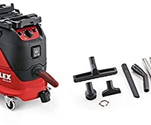 Flex Sicherheitssauger VCE 33 M AC-Set 230/CEE (Sauger mit automatischer Filterabreinigung) 465.682, Rot Schwarz