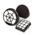 Bosch BBZ152EF Filter Zubehör Set für Bodenstaubtaubsauger Serie 2 bagless, bestehend aus 2 EPA-Filtern und 1 Schaumstoff-Filter, schwarz