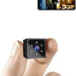 Mini Kamera, WLAN 1080P mit Cloud-Speicher - 150° Weitwinkel HD Überwachungskamera Innen- Drahtlose Sicherheitskamera mit Intelligente Bewegungserkennung/Nachtsicht/Energieeffiziente Akku (Q15)