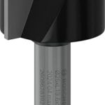Bosch Professional Nutfräser Standard for Wood (für Holz, Ø 25 mm, Arbeitslänge 20 mm, Zubehör Handfräse), 2608628392, Ø 25mm