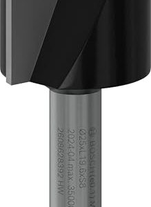 Bosch Professional Nutfräser Standard for Wood (für Holz, Ø 25 mm, Arbeitslänge 20 mm, Zubehör Handfräse), 2608628392, Ø 25mm