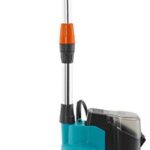 Gardena Regenfasspumpe 2000/2 Li-18 ohne Akku: Tauchpumpe mit integriertem Filter, Fördermenge 2000 l/h, 3 Leistungsstufen (1749-66),bis zu 2.000 l/h - ohne Akku