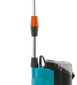 Gardena Regenfasspumpe 2000/2 Li-18 ohne Akku: Tauchpumpe mit integriertem Filter, Fördermenge 2000 l/h, 3 Leistungsstufen (1749-66),bis zu 2.000 l/h - ohne Akku