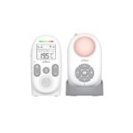 CHILLAX - Audio-Babyphone CB360 Portable - DECT - 2 schnurlose Einheiten - VOX & Eco Modus - Temperatursensor - Gegensprechfunktion - 340 m Reichweite - Nachtlicht & 5 Wiegenlieder - 13 h Akkulaufzeit