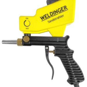 WELDINGER Druckluft-Sandstrahlpistole mit Tank