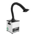 Lötrauchabsorber - Leistungsstarke 225m³/h 100W Absaugung, geräuscharmes, 3-stufiges Filtersystem mit 12 Filtern für lötrauchabsaugung Laserschweißen, Rauchabsaugung und Desktop-Löten(220V)