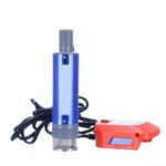 HpLive 18V Akku-Betriebene Dieselpumpe 38mm Ölpumpe Wasserpumpe mit 2.4M Kabel für Kraftstoff Transfer 40-60L/min