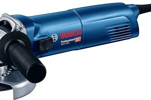 Bosch Professional Winkelschleifer GWS 1400 (Leistung 1.400-W-Motor, 125mm Scheiben-Ø, inkl. Aufnahmeflansch, Schutzhaube, Spannmutter, Zweilochschlüssel)