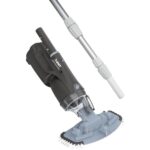 BWT Poolsauger Akku FSA400 (mit Teleskopstange) | Effiziente Reinigung von Pools | Kabelloser Betrieb mit maximaler Bewegungsfreiheit | Poolroboter | Pool Zubehör | Poolreiniger | Pool Bodensauger