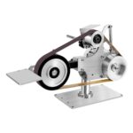 Bandschleiferset Messerschleifer Bandschleifer Tellerschleifer 762x25mm Bandschleifer offener V-Schleifer für Holz Metall