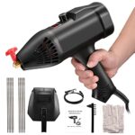 Hlieeosfcn Elektroden Schweißgerät,Hand gehalten 220V 3000W, tragbares elektrisches Schweißgerät,Elektroden Inverter Schweissgerät,Schweißstab Heimschweißgerät