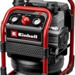 Einhell Professional Akku-Kompressor SILENZZO 18/160 Power X-Change (18 V, max. 8 bar, 6 L Tank, 160 L/min Ansaugleistung, Manometer, ölfrei, besonders leise, ohne Akku)