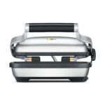 Sage - The Perfect Press - Sandwichmaker, 2 Scheiben - Antihaftbeschichteter Sandwich-Toaster, Platzsparend, Einfach zu Reinigen, Druckkontroll-Scharnier - Gebürsteter Edelstahl