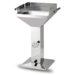 ACTIVA Holzkohlegrill Erfurt I Premium Holzkohle Grill inkl. hochwertigem & verchromtem Grillrost I Robuster Kohlegrill für ein einzigartiges Grillerlebnis