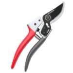 SOLODOTO Profi Gartenschere für Frauen – 6× schärfer, Japanischer SK5-Kohlenstoffstahl, Bypass-Schneide, 25 mm Schnittdurchmesser, für trockenes, frisches Holz, Profi Rosenschere, Pflanzenschere