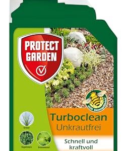 PROTECT GARDEN Turboclean Unkrautfrei, Unkrautvernichter gegen hartnäckige Unkräuter wie Giersch und Ackerschachtelhalm, 1000 ml Konzentrat