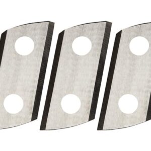 Original Einhell Ersatzmesser für Messerhäcksler (Häcksler-Zubehör und Ersatzteil für den Einhell Akku-Messerhäcksler REDAXXO 36/25, 3x Wendemesser aus Spezialstahl)