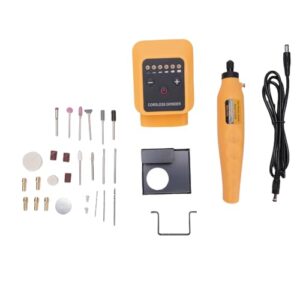 Kuuleyn-Kraftschleifer, Geschwindigkeit von 6000-18000r/min, leicht und leicht zu halten, für 20-V-Lithium-Ionen-Batterie 6-Geschwindigkeit einstellbare Elektroschleifwerkzeug zum