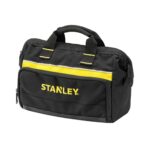 STANLEY Werkzeugtasche (30 x 25 x 13 cm, robuste, kompakte Tasche für Werkzeuge, aus 600 x 600 Denier Nylon, verstärkter Boden, mit 8 Innen- & 2 Außentaschen, Netztasche für Kleinteile) 1-93-330