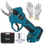 Akku Astschere Professionelle Elektrische Gartenschere für Makita 18V Batterie (Ohne Akku),Gardena Akku Gartenschere Max 40mm Schneiddurchmesser,LCD Anzeige