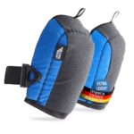 LauterSchutz® LIGHT Knieschoner für komfortabeles Arbeiten auf Knien - Haushalt, Renovieren, Garten, Fliesenleger & Laminat - mit Anti-Rutsch Beschichtung und größenverstellbarem Verschluss