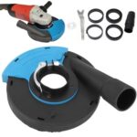 Professionelle Absaughaube für Winkelschleifer 125 mm Set- Staubabsaugung und Auffang, Absaughaube Bodenschleifmaschine Betonschleifer, Staubschutzhaube für Betonfräse