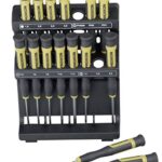 PROXXON 28148 Feinstschraubendreher MICRO-Driver, 15-teilig inkl. Halter