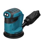 Weytoll Exzenterschleifer, Geschwindigkeit 125 mm, bürstenloser Motor 12000 U/min (für Makita-Akku 18 V, Batterien nicht im Lieferumfang enthalten)
